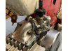 Reed valve manifold 74cc Gilardoni / Italkit + Dellorto 21mm sideways aluminium low model thumb extra